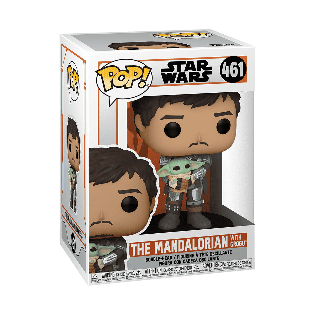 Pop! The Mandalorian with Grogu - US 6162
