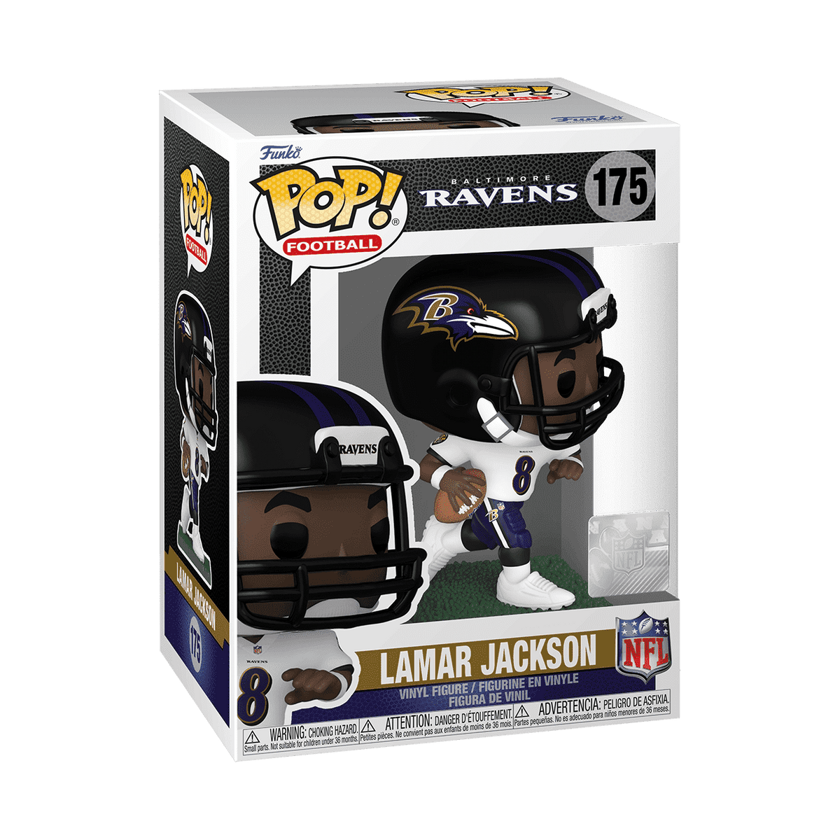 Pop! Lamar Jackson (Away Uniform) - US 9818