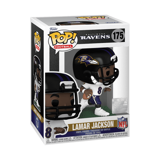 Pop! Lamar Jackson (Away Uniform) - US 9818
