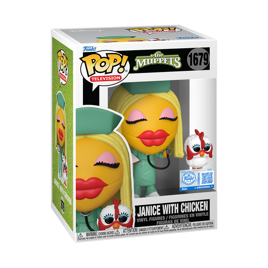 Pop! & Buddy Janice with Chicken - US 1117