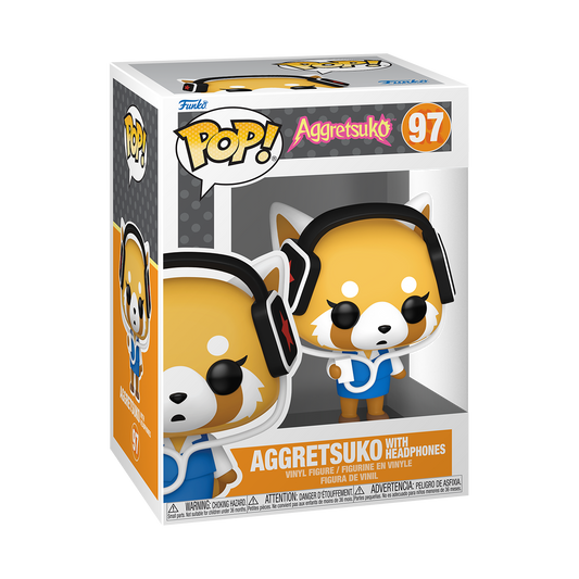 Pop! Aggretsuko with Headphones - US 7377