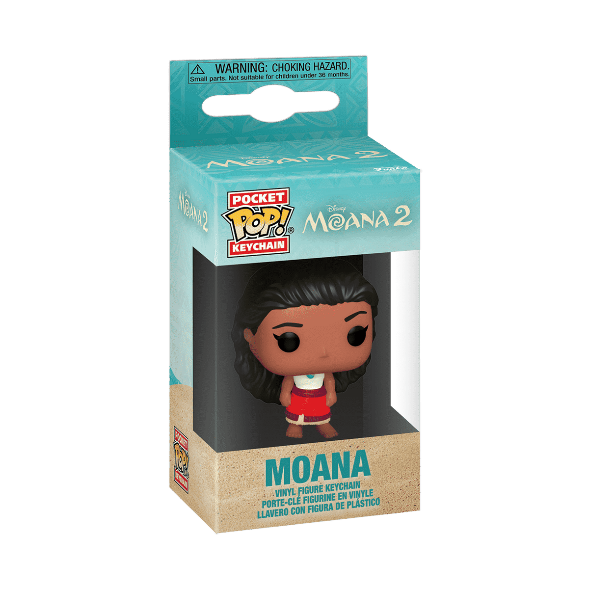 Pop! Keychain Moana in Red Skirt - US 6852