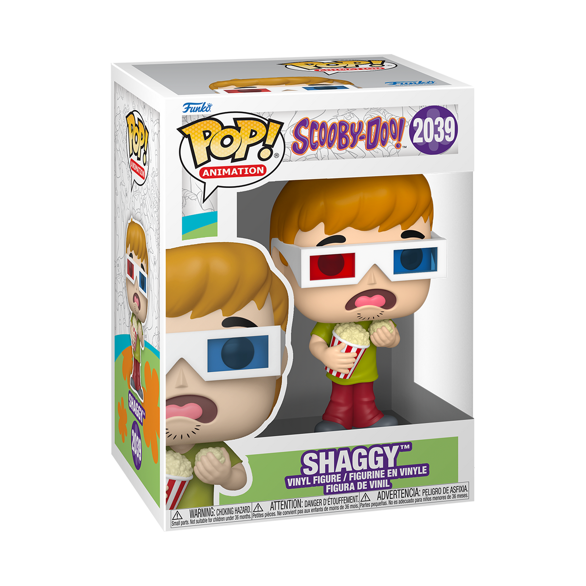 Pop! Shaggy with 3D Glasses - US 3455