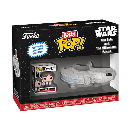 Bitty Pop! Rides Han Solo and The Millennium Falcon - US 6577