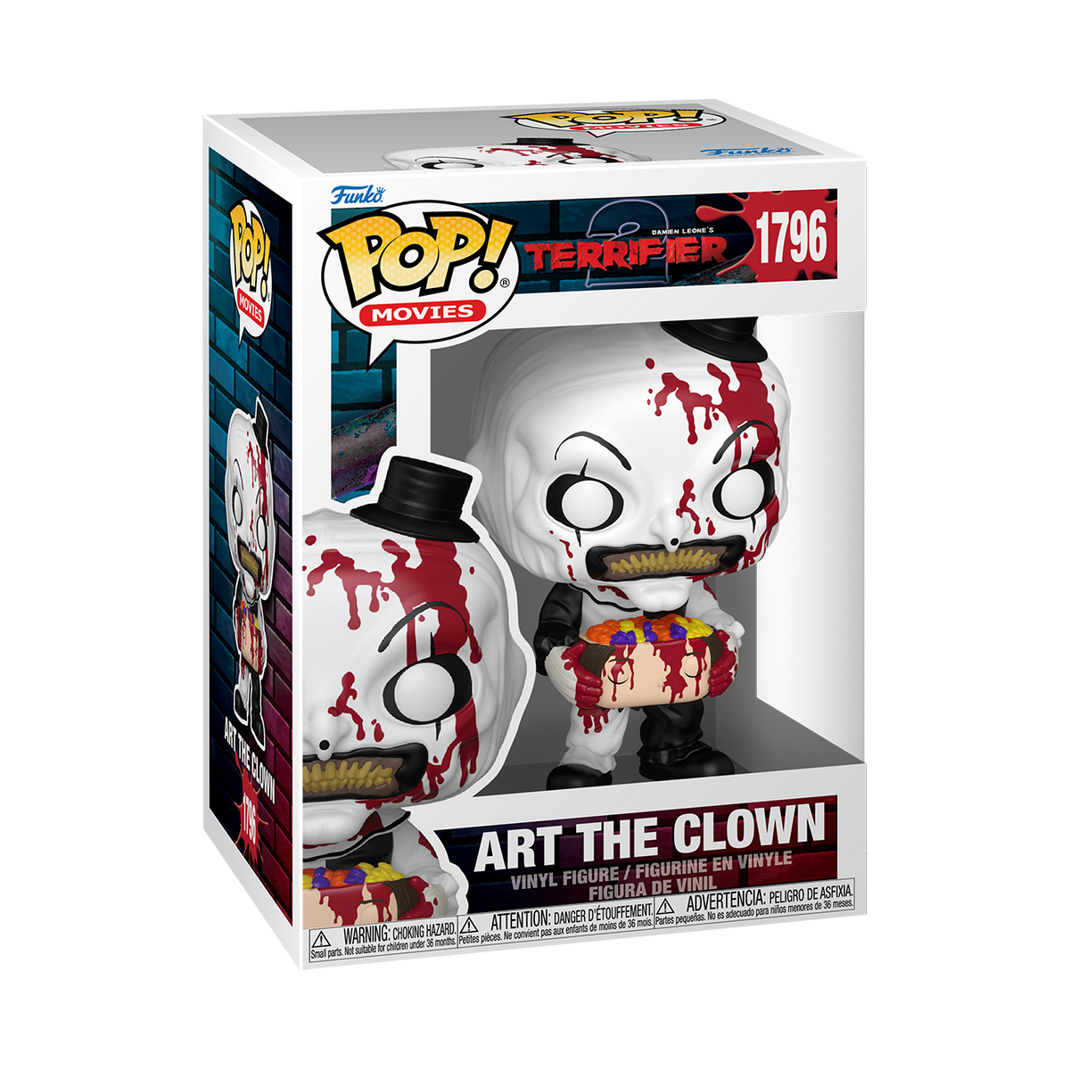 Pop! Art the Clown with Candy Filled Head - US 1052