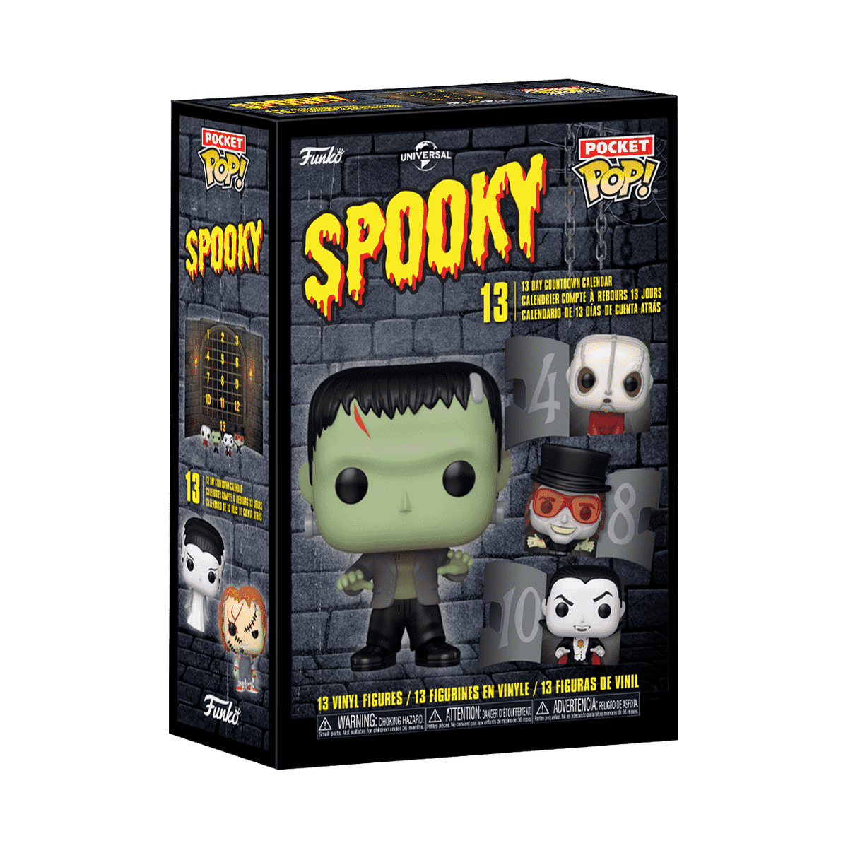 Pocket Pop! Universal Horror Countdown Advent Calendar - US 4197