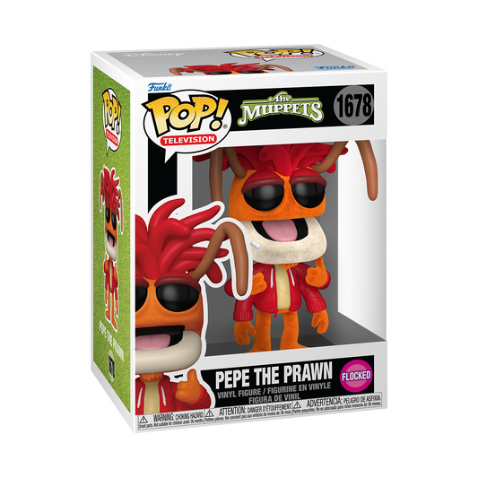 Pop! Pepe the Prawn (Flocked) - US 0920