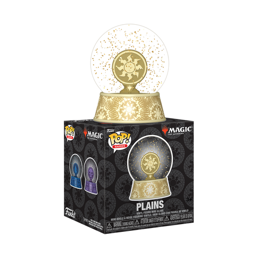 Magic The Gathering Plains Mini Glitter Globe - US 7309