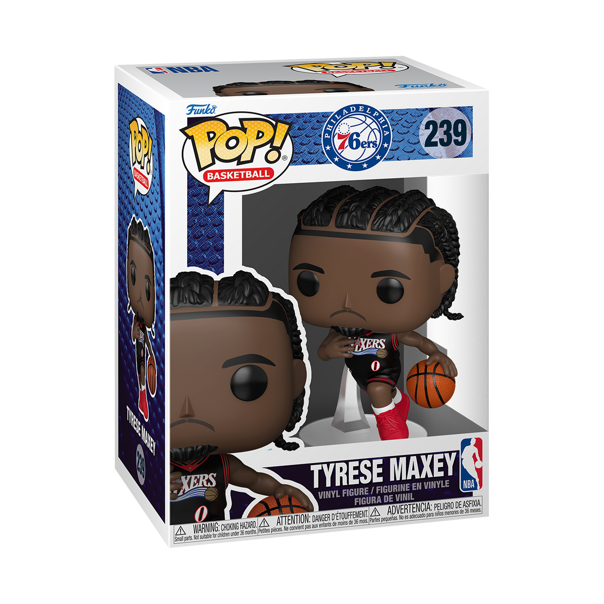 Pop! Tyrese Maxey (Black Statement Edition Jersey) - US 3221
