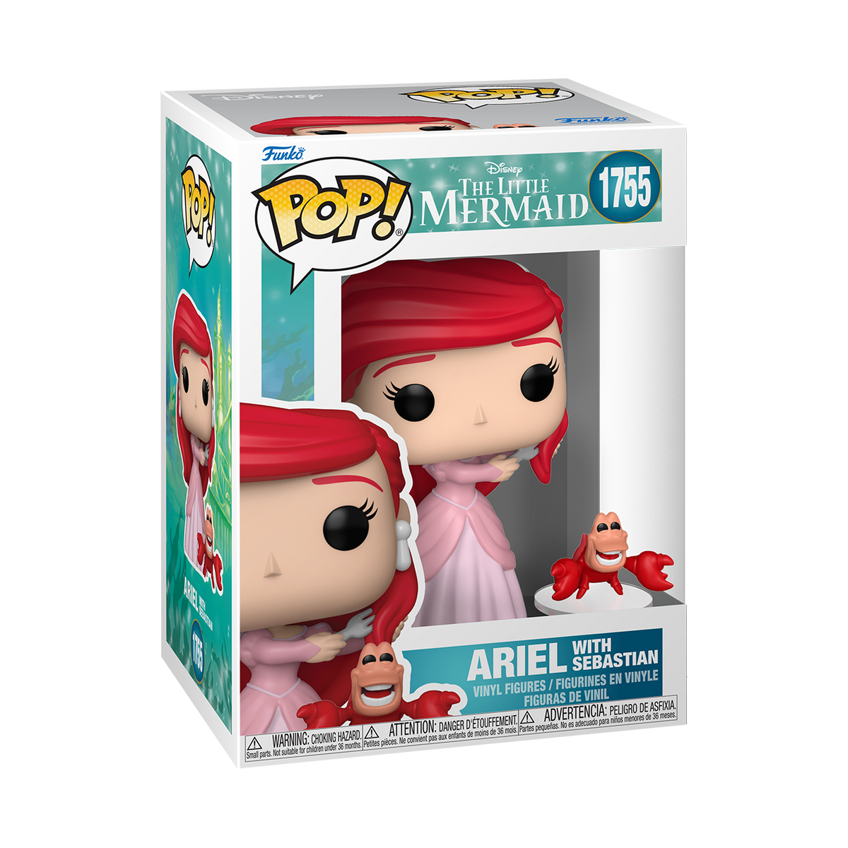 Pop! & Buddy Ariel with Sebastian - US 8812