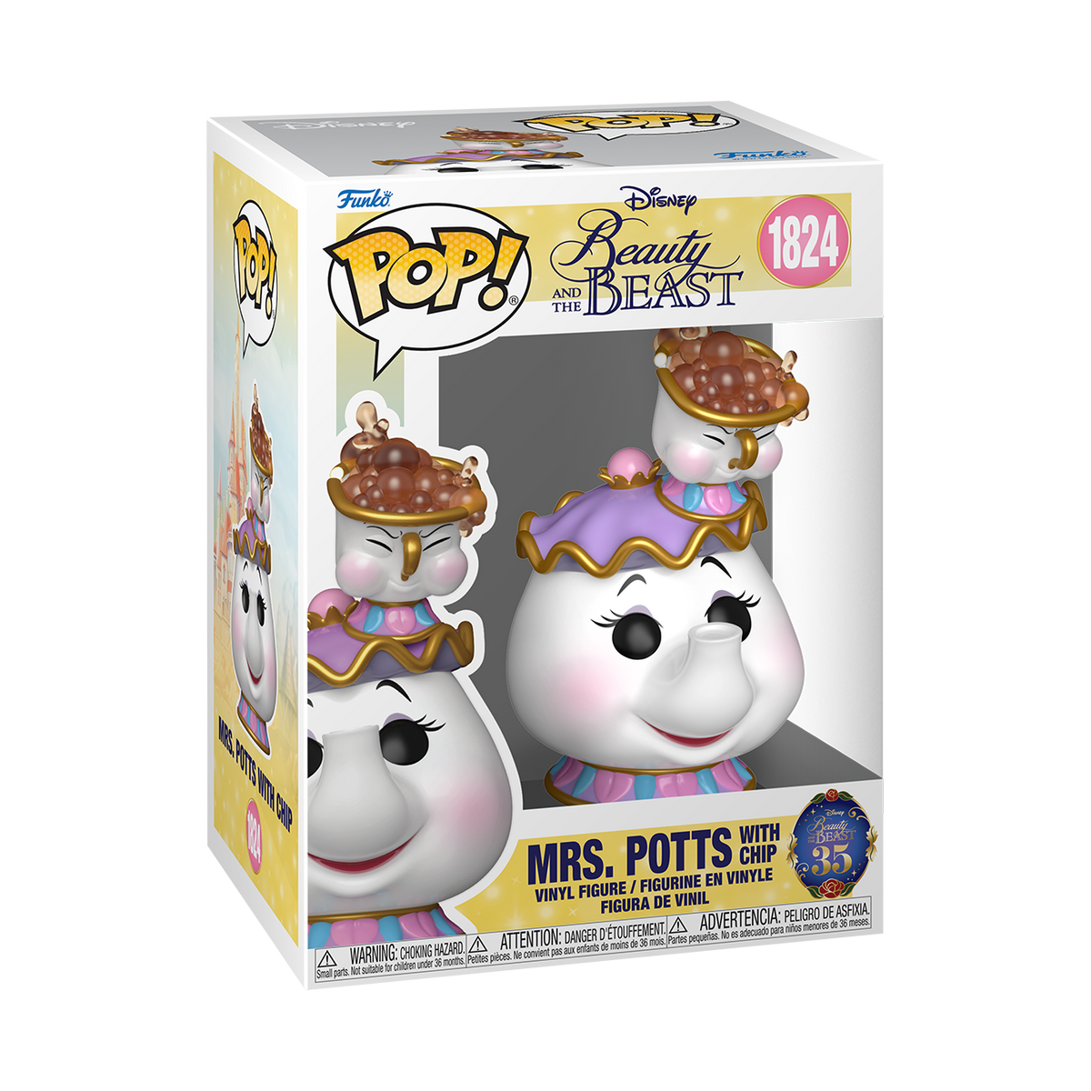 Pop! Mrs. Potts with Chip - US 3535