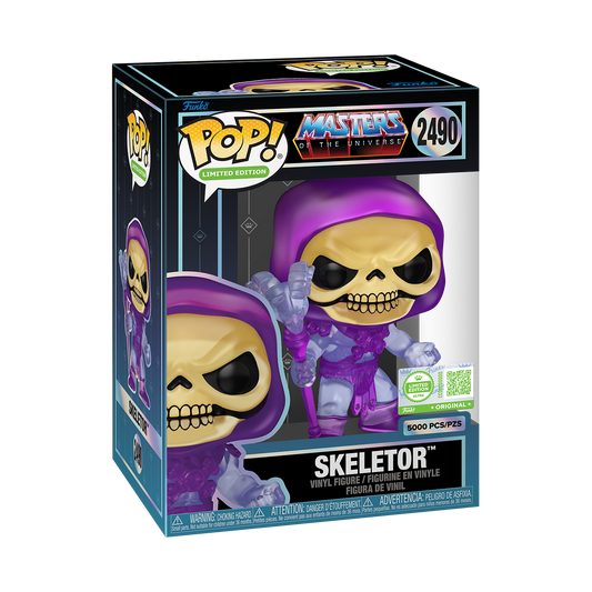 Pop! Skeletor (Translucent) with Pop! Protector - US 6422