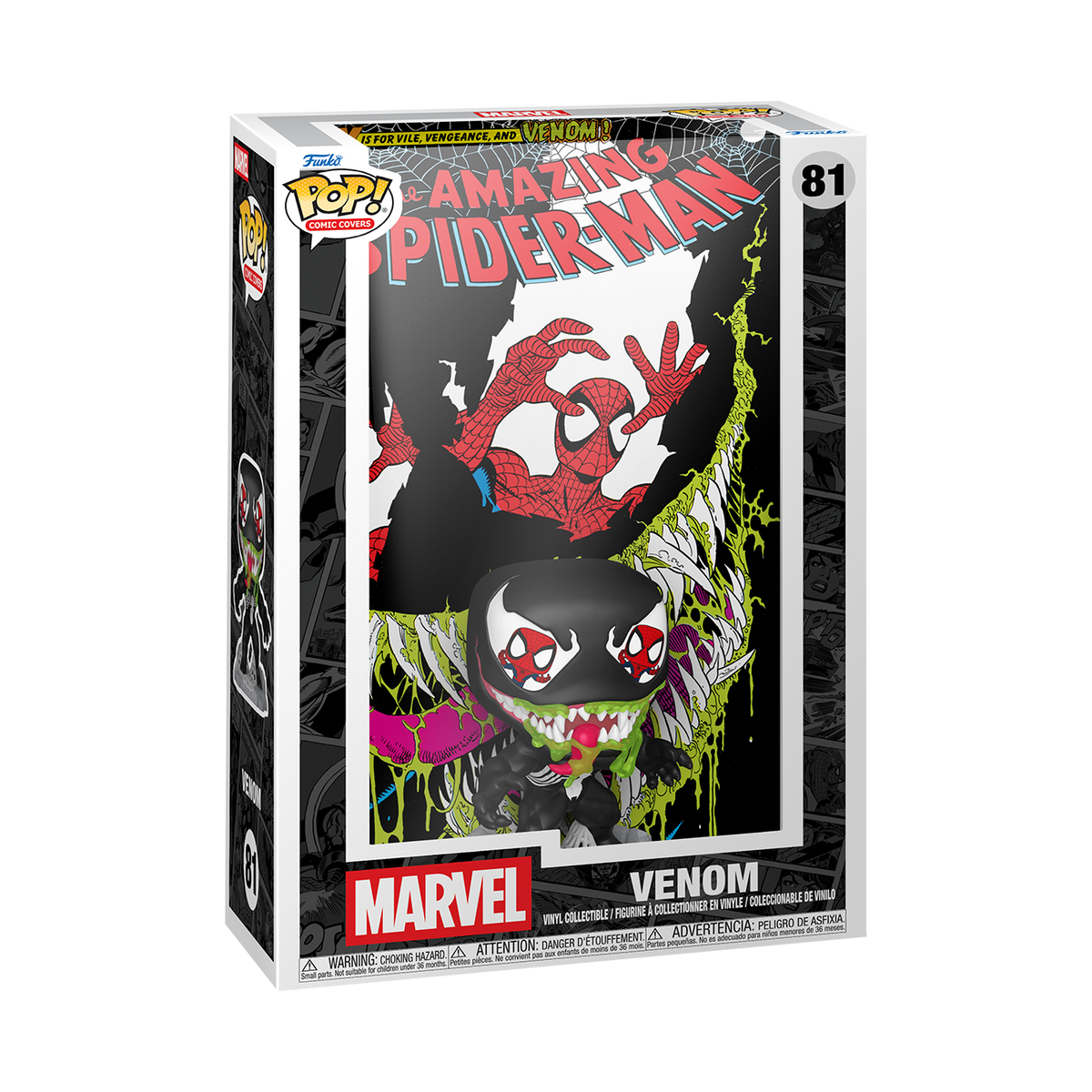 Pop! Comic Cover Amazing Spider-Man #346 (Venom) - US 8048