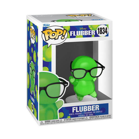 Pop! Flubber with Glasses (Translucent) - US 4543