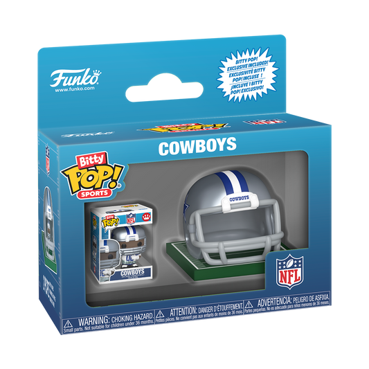 Bitty Pop! Helmet & Player Cowboys - US 4828