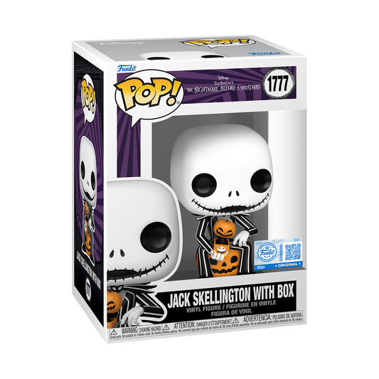 Pop! Jack Skellington with Box - US 2456