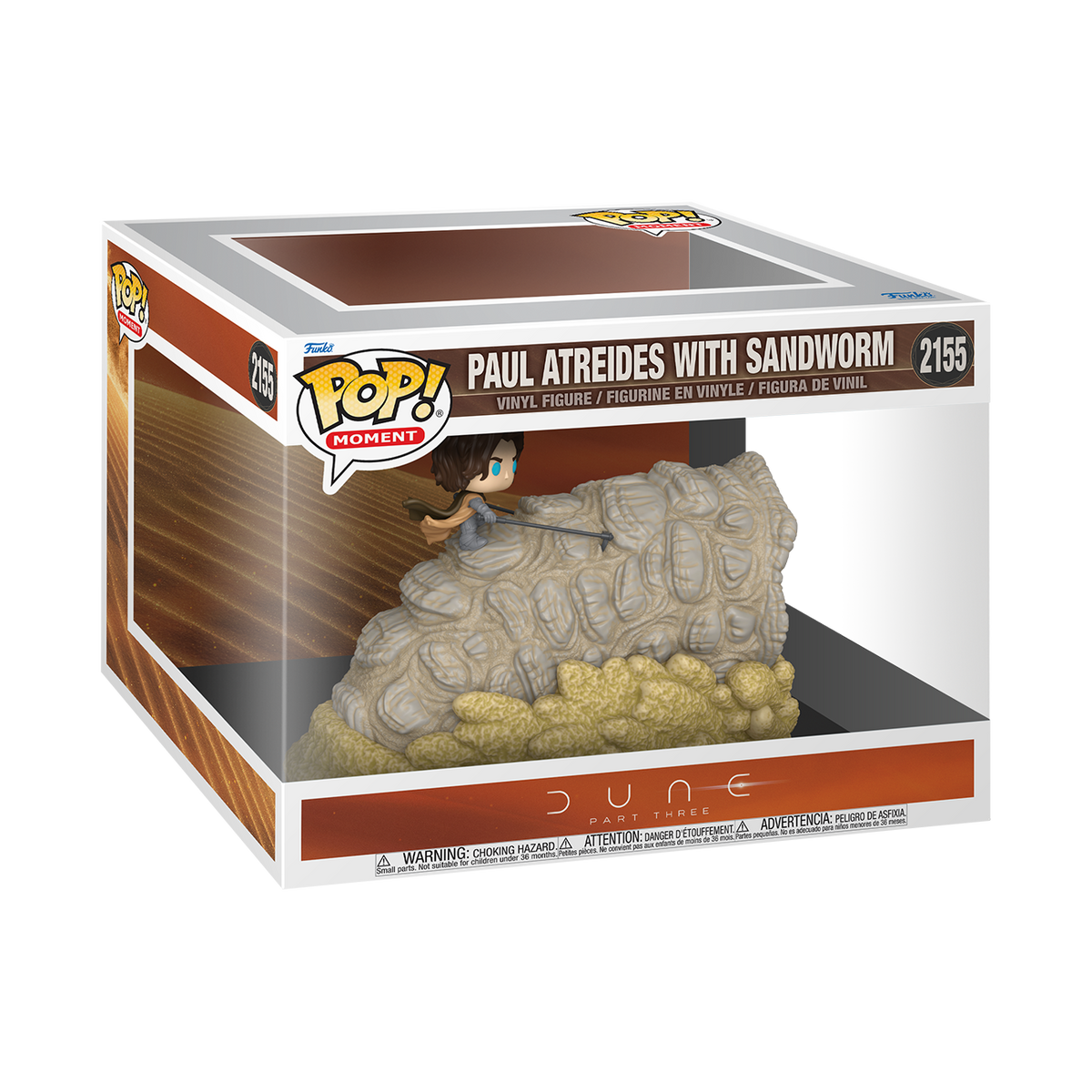 Pop! Moment Paul Atreides with Sandworm - US 4132