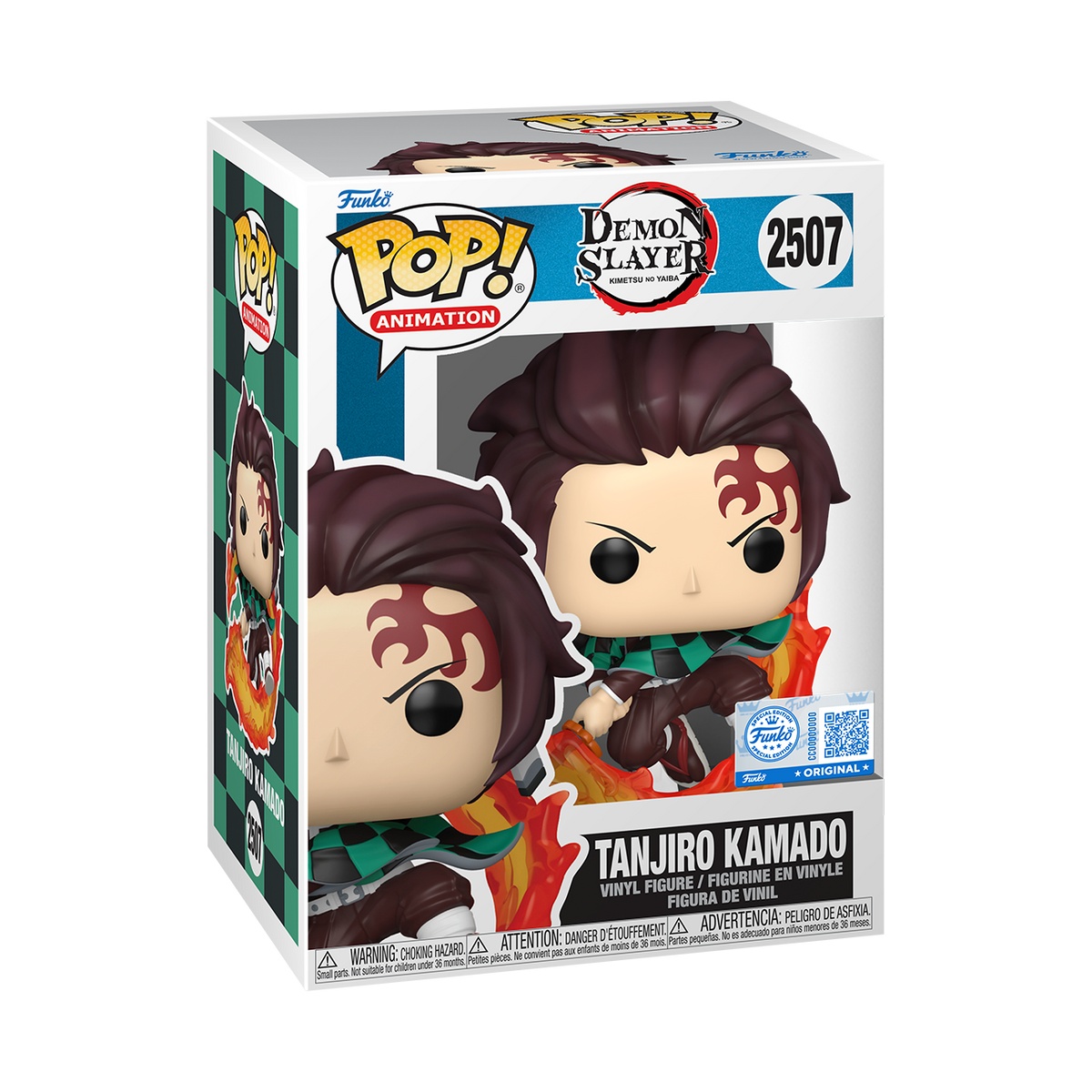 Pop! Tanjiro Kamado with Flaming Sword - US 4954