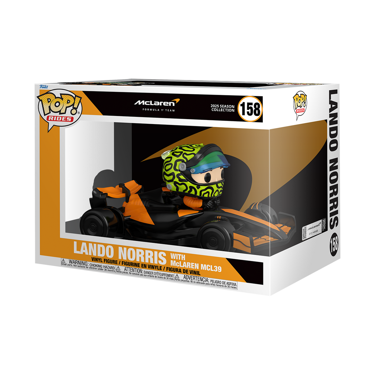 Pop! Rides Super Deluxe Lando Norris with McLaren MCL39 - US 4462
