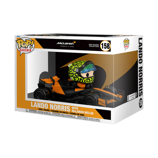 Pop! Rides Super Deluxe Lando Norris with McLaren MCL39 - US 4462