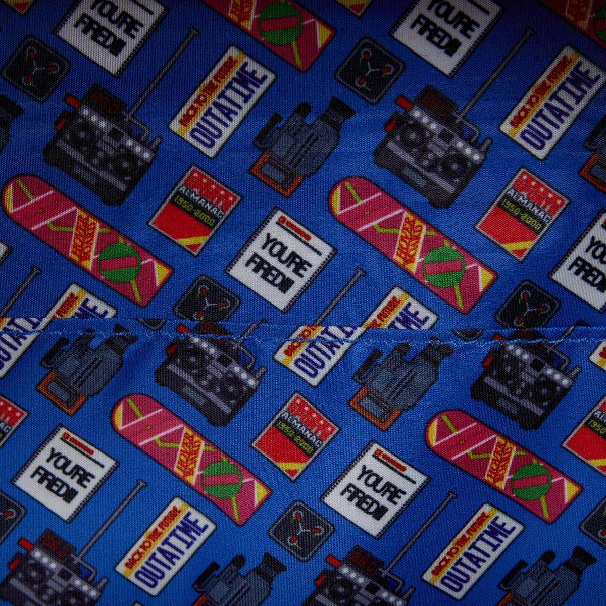 Back to the Future Marty McFly Cosplay Mini Backpack - US 8406