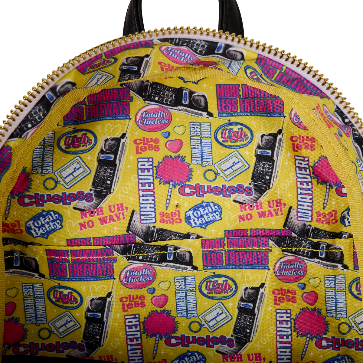 Clueless 30th Anniversary Cher Cosplay Mini Backpack - US 7675