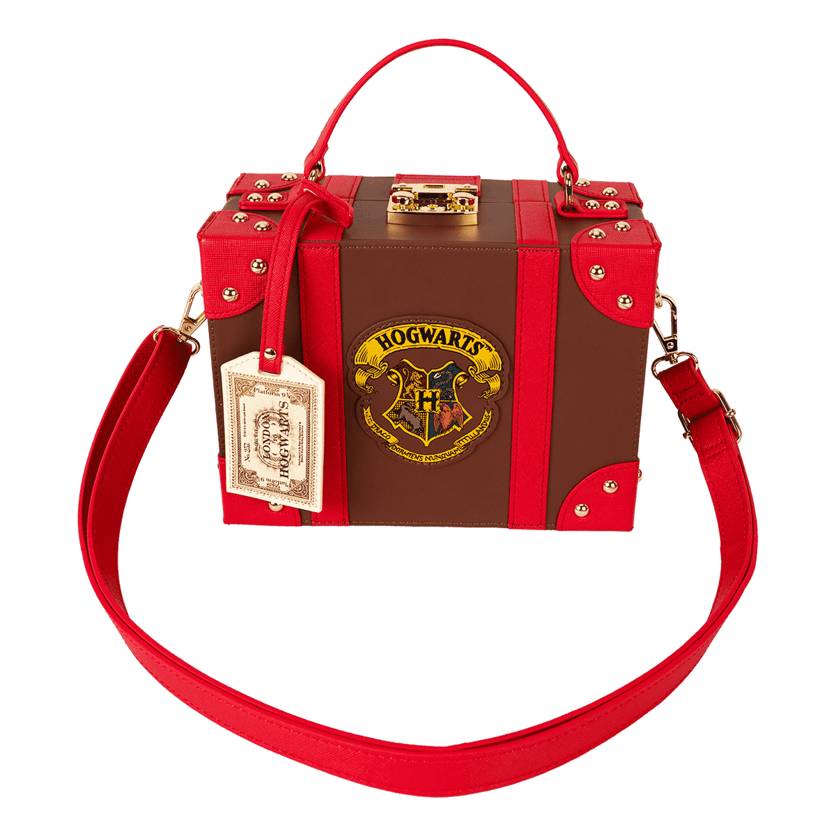 Harry Potter Hogwarts Express Luggage Trunk Crossbody Bag - US 4329