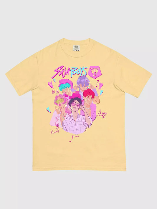 KPop Demon Hunters Saja Boys Lineup Tee - US 1471