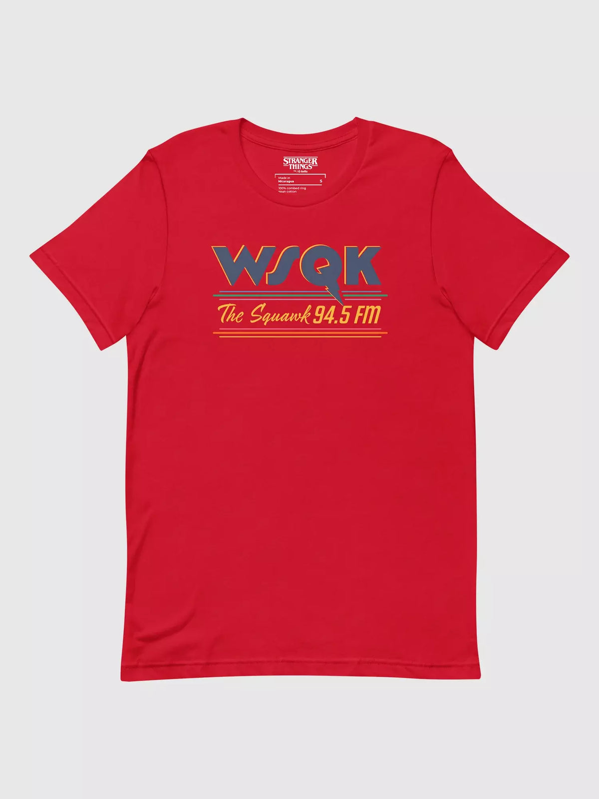 Stranger Things WSQK The Squawk Tee - US 5518