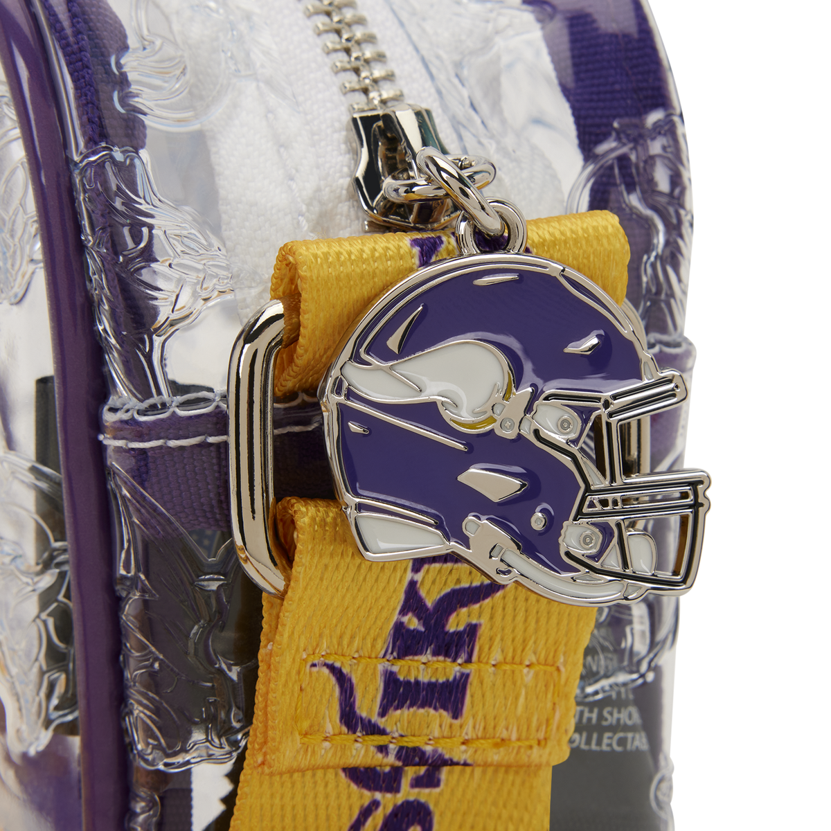 NFL Minnesota Vikings Clear Crossbody Stadium Bag - US 7740