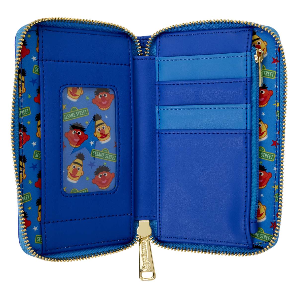 Sesame Street Exclusive Bert & Ernie Zip Around Wallet - US 6351