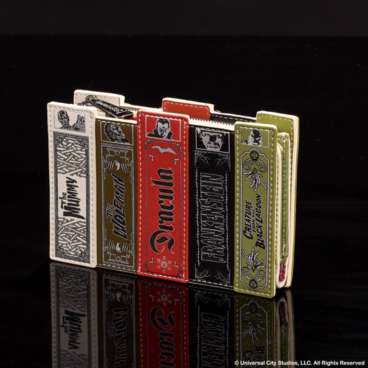 Universal Monsters Exclusive Books Collection Glow Flap Wallet - US 5788