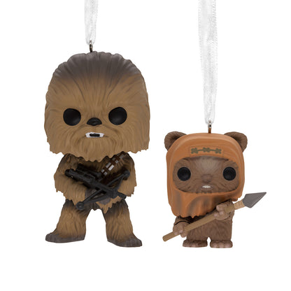 Chewbacca & Wicket Ornament - US 5560