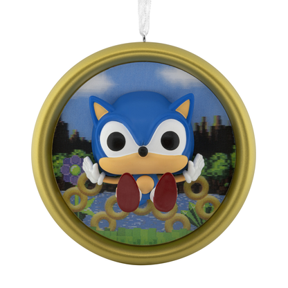 Sonic 3-D Ornament - US 8380