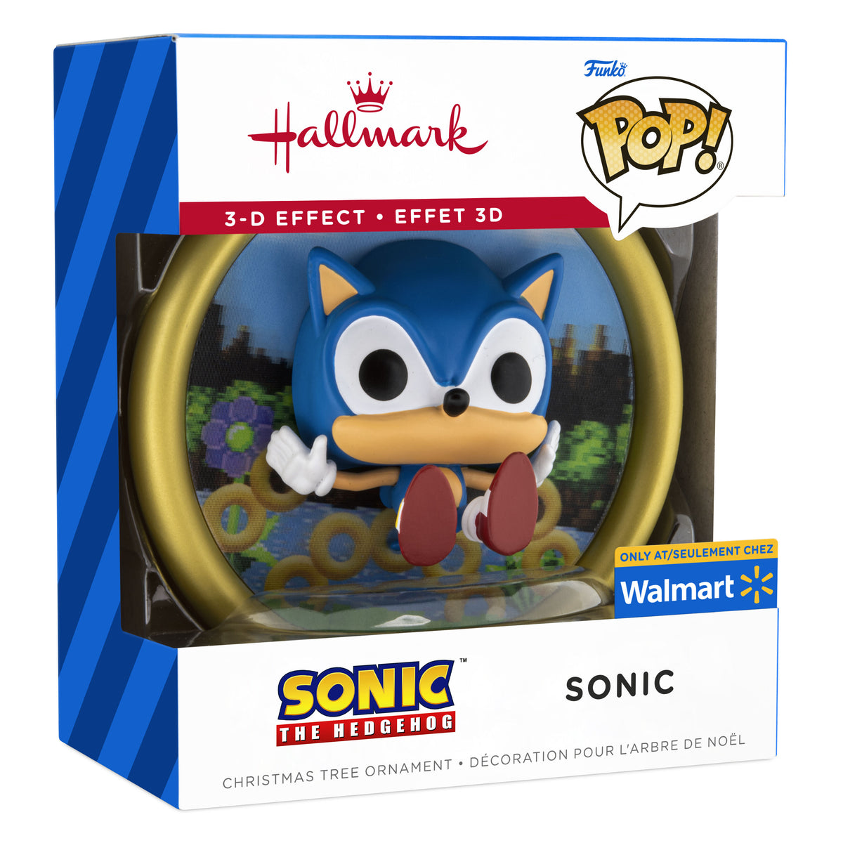 Sonic 3-D Ornament - US 8380