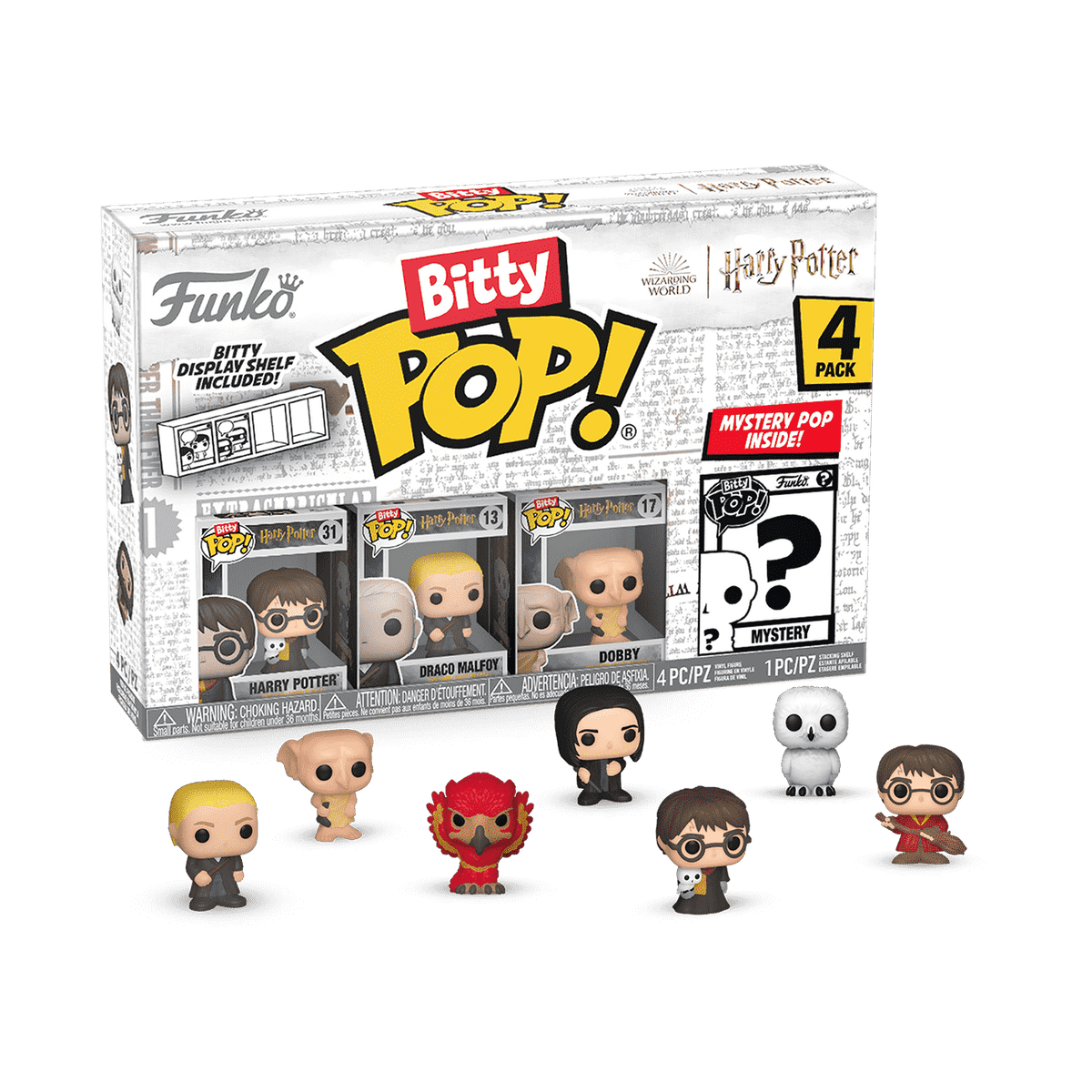 Bitty Pop! Harry Potter 4-Pack Series 1 - US 1603