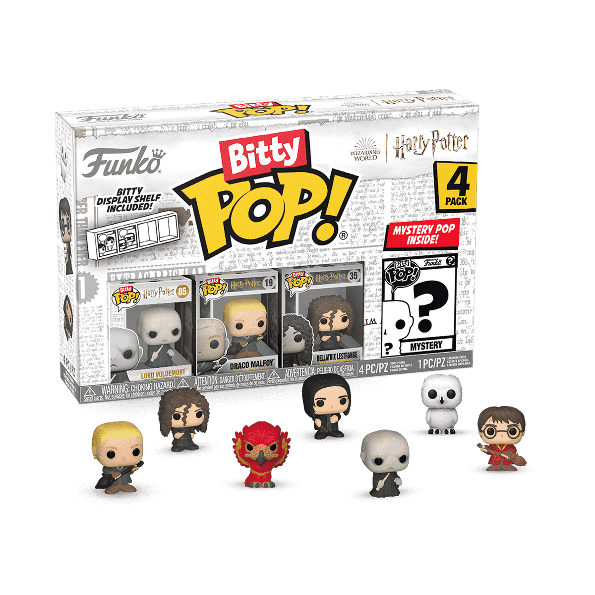 Bitty Pop! Harry Potter 4-Pack Series 4 - US 3619