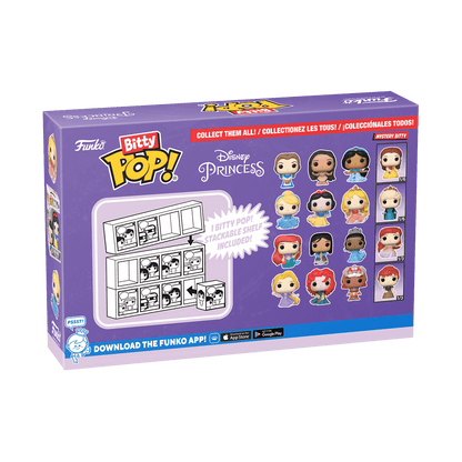 Bitty Pop! Disney Princess 4-Pack Series 1 - US 5032