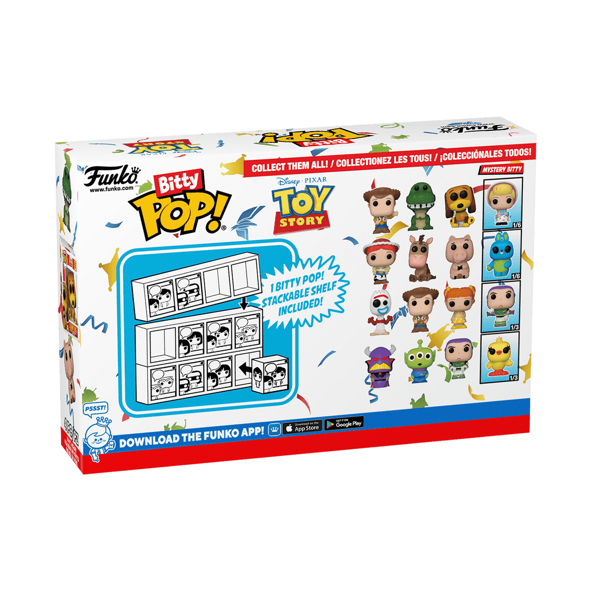 Bitty Pop! Toy Story 4-Pack Series 2 - US 7937