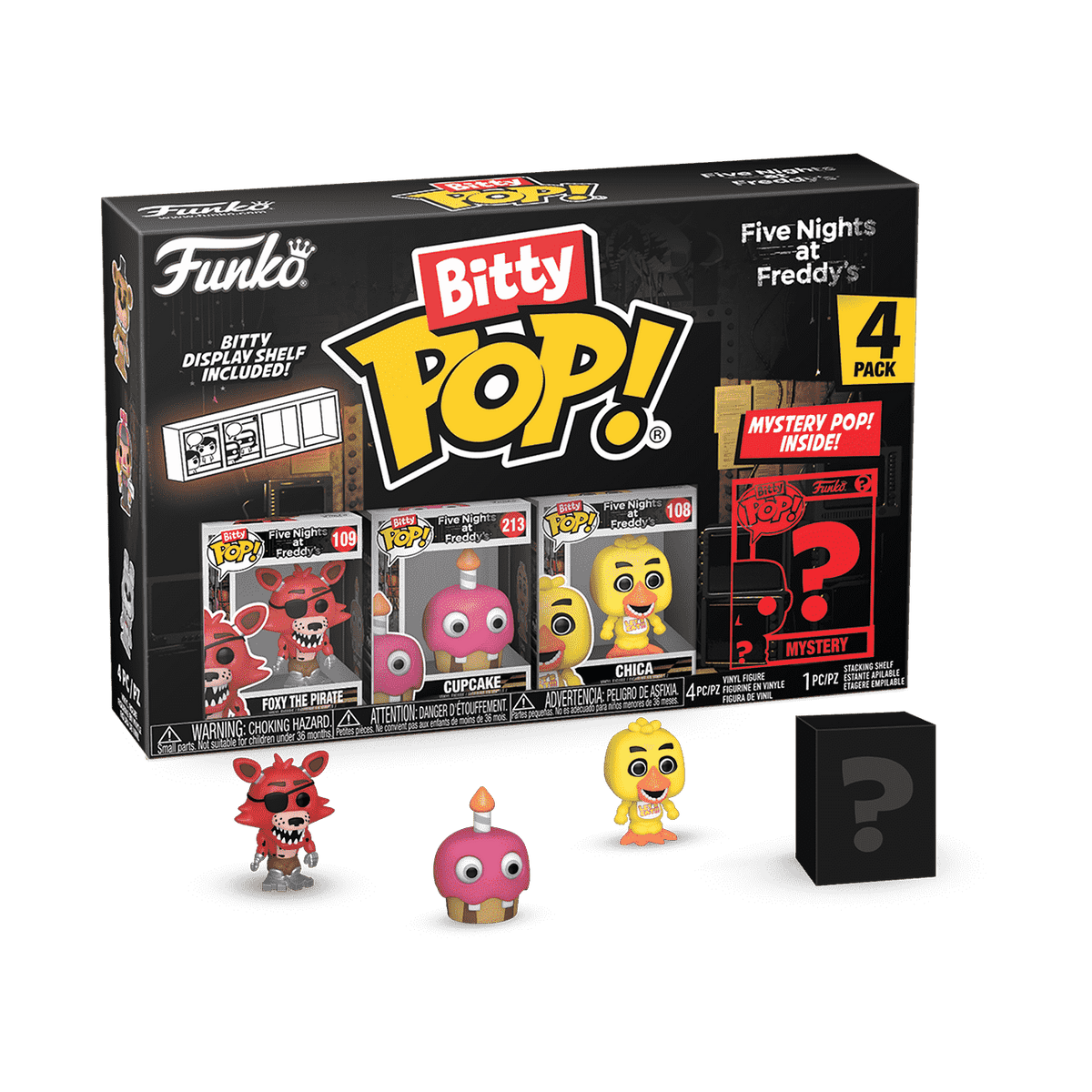 Bitty Pop! Five Nights at Freddy's 4-Pack Series 2 - US 8199