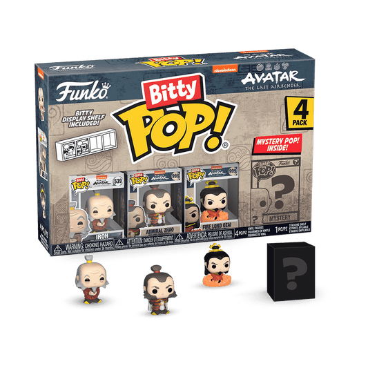 Bitty Pop! Avatar The Last Airbender 4-Pack Series 3 - US 2404