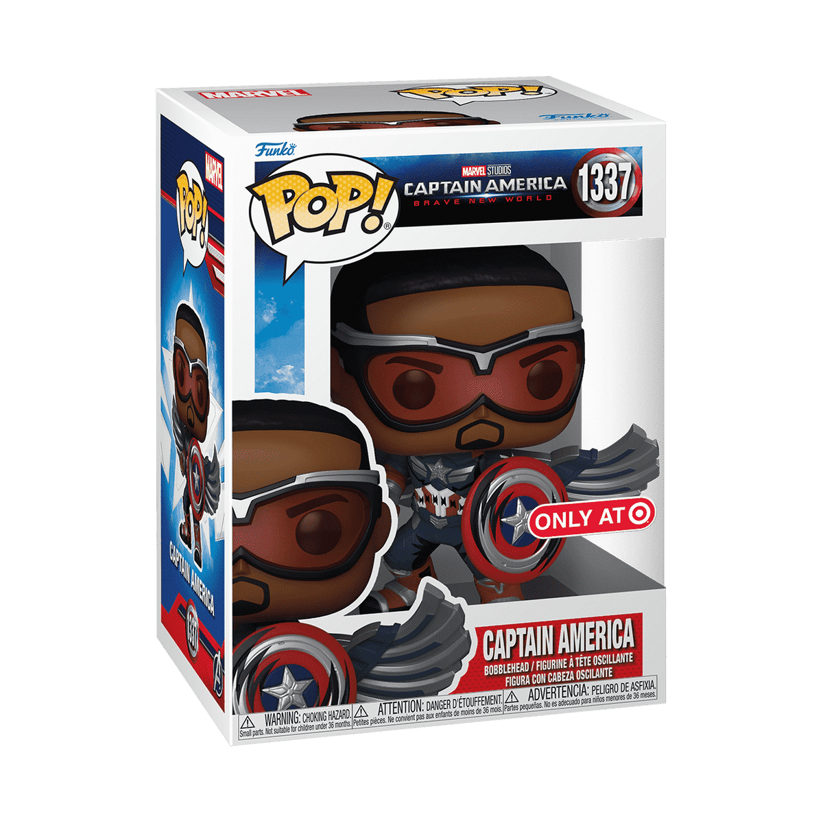 Pop! Captain America (Sam Wilson) (Comic Deco) - US 2429
