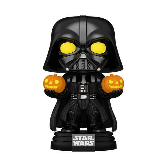 Pop! Super Light Up Darth Vader Holding Jack-O-Lanterns - US 9158