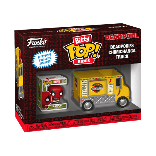 Bitty Pop! Rides Deadpool's Chimichanga Truck - US 7473