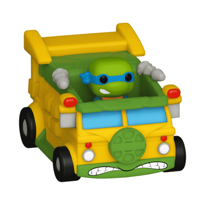 Bitty Pop! Rides Leonardo and Turtle Van - US 7732