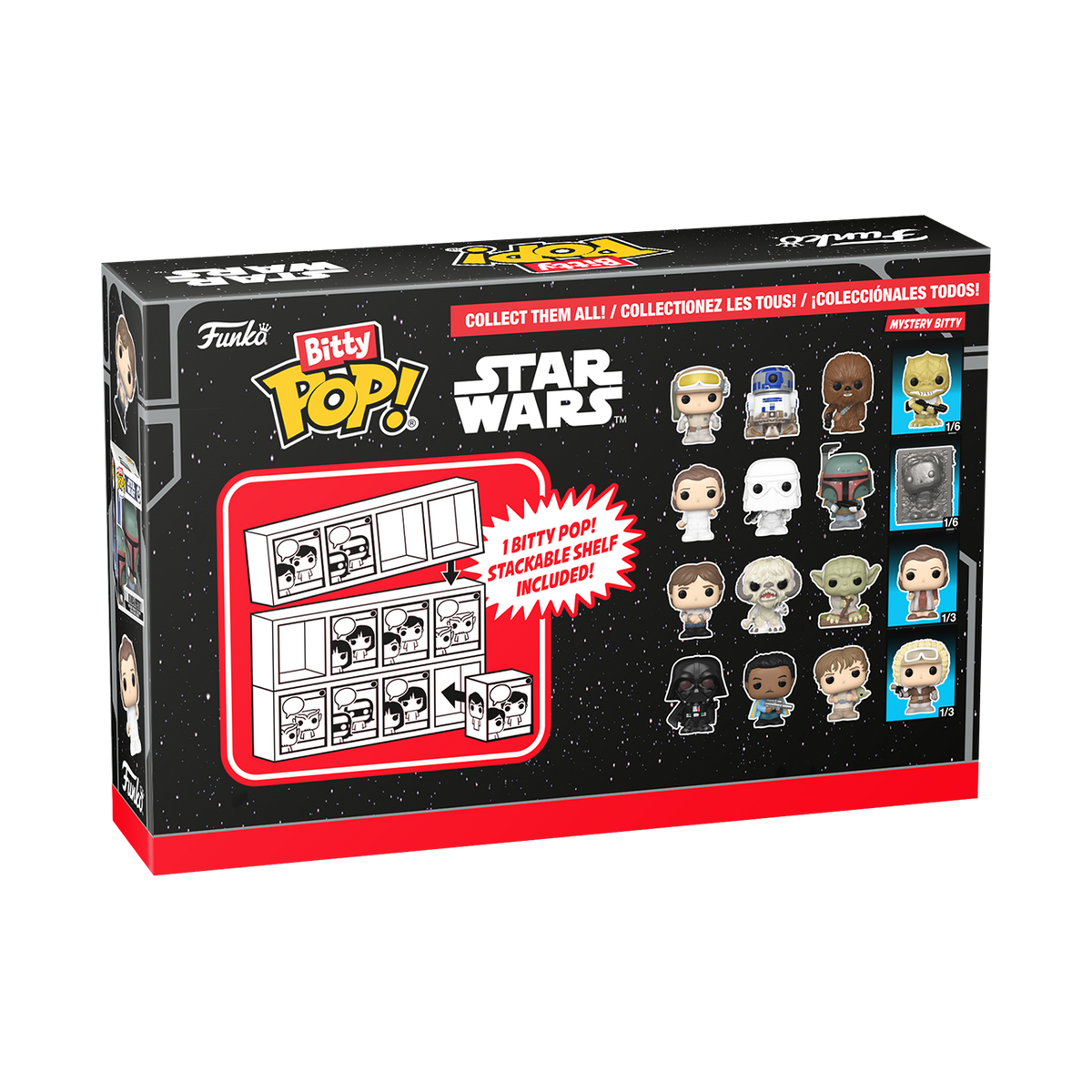 Bitty Pop! Star Wars The Empire Strikes Back 4-Pack Series 2 - US 9976