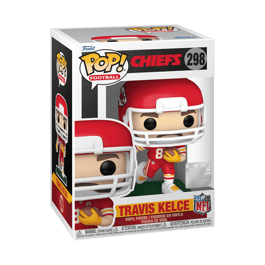 Pop! Travis Kelce (Running) (Red and White Uniform) - US 1739