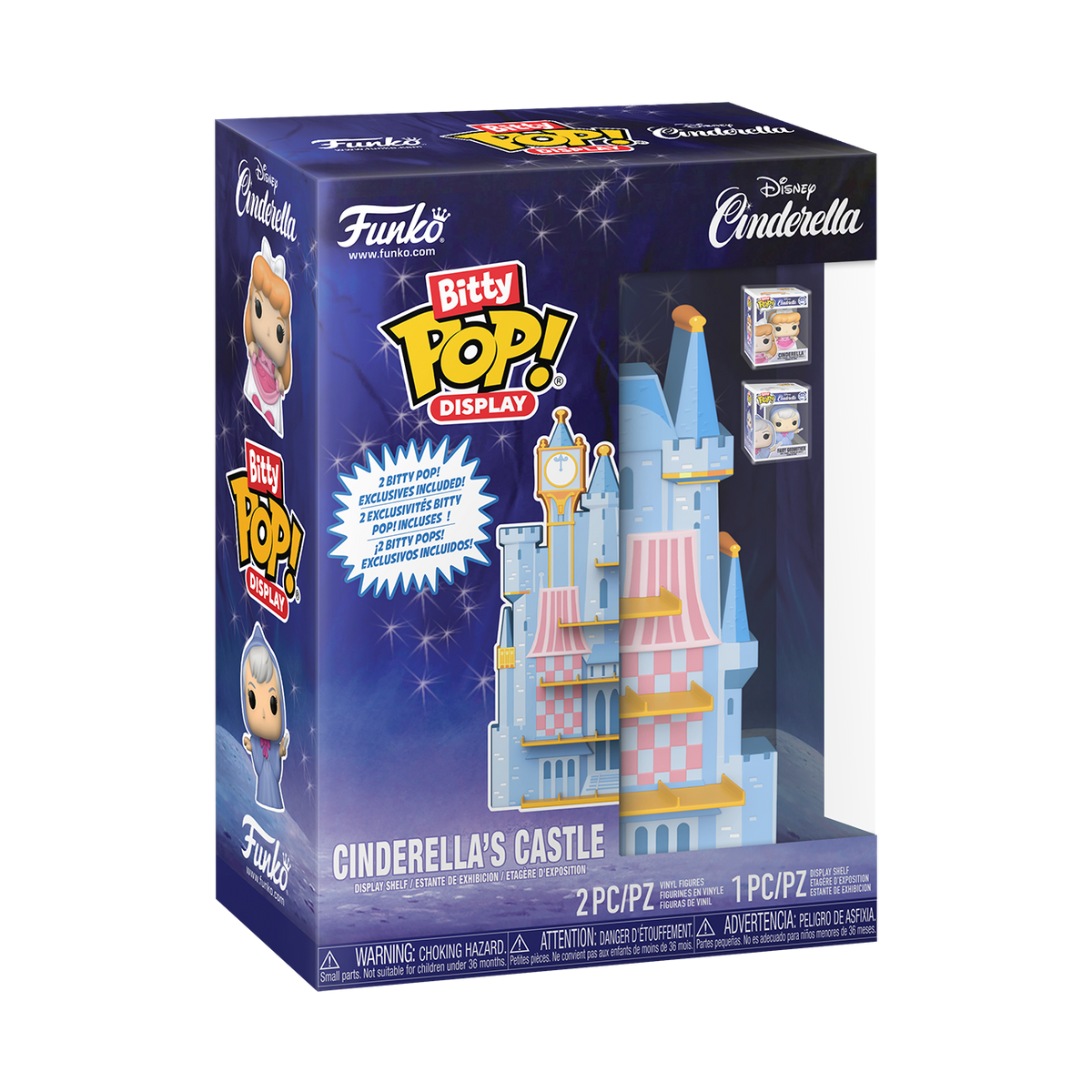 Bitty Pop! Display Cinderella's Castle - US 5660