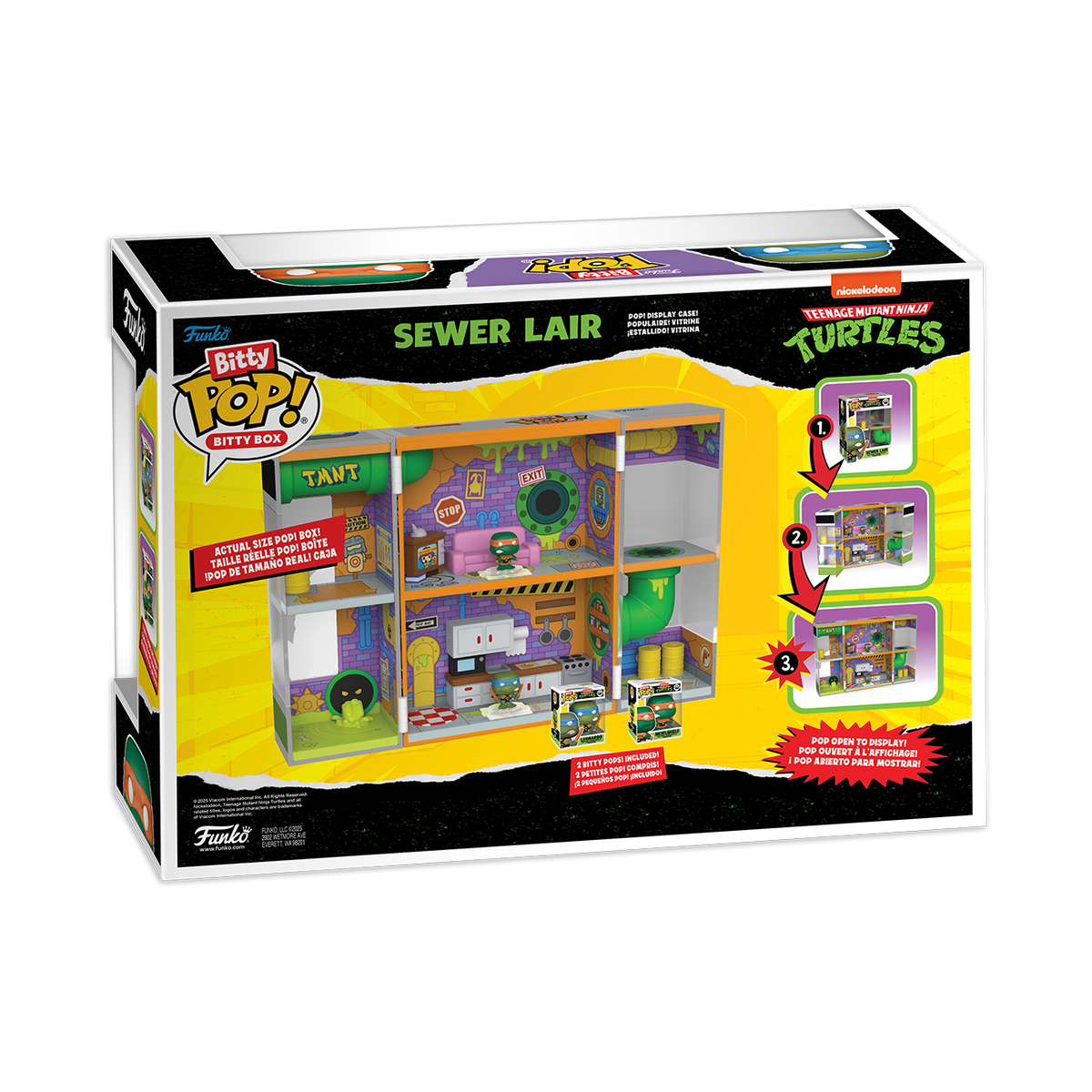 Bitty Pop! Bitty Box Sewer Lair - US 3632