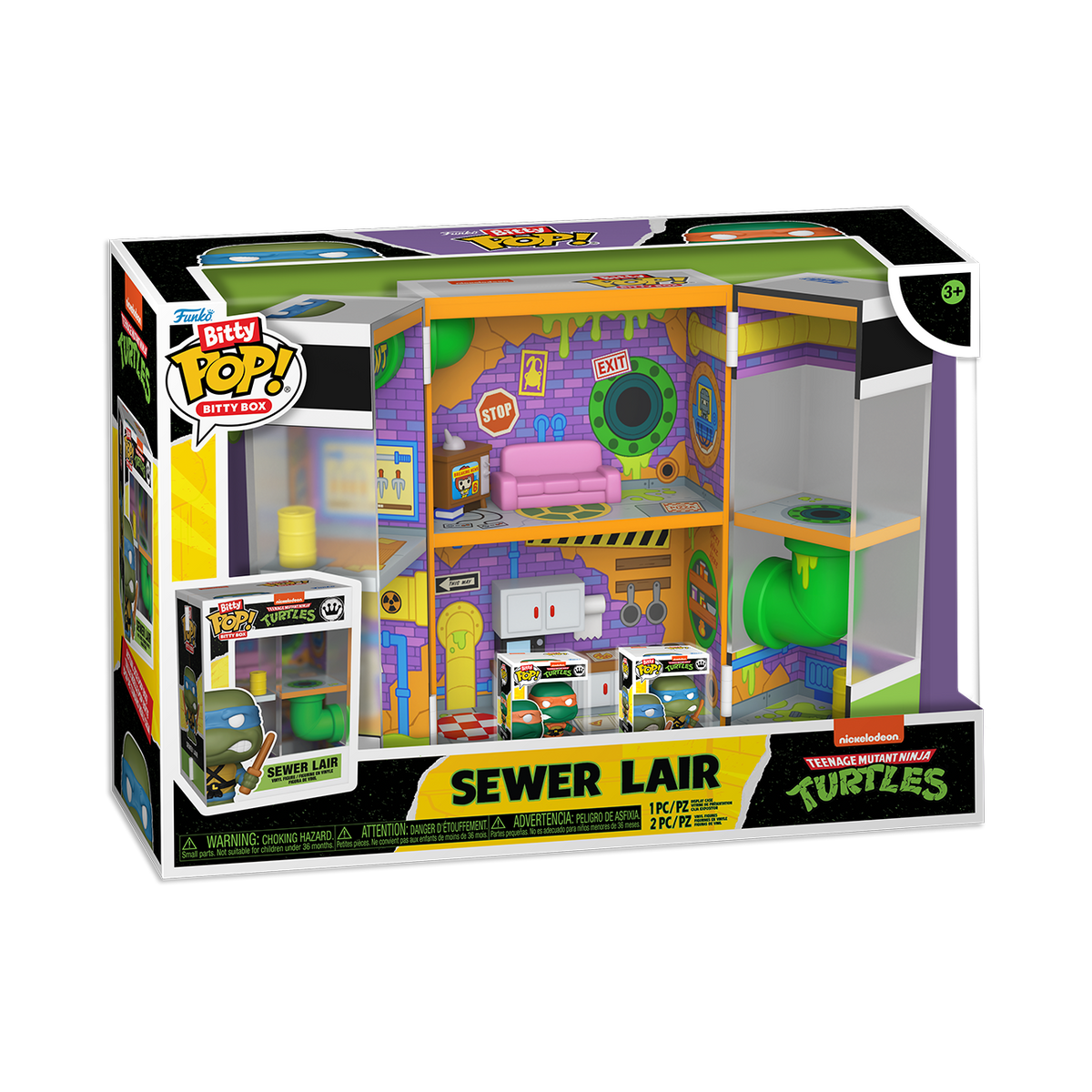 Bitty Pop! Bitty Box Sewer Lair - US 3632